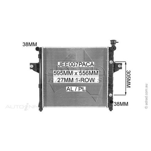 Adrad Radiator - JEE007PACA