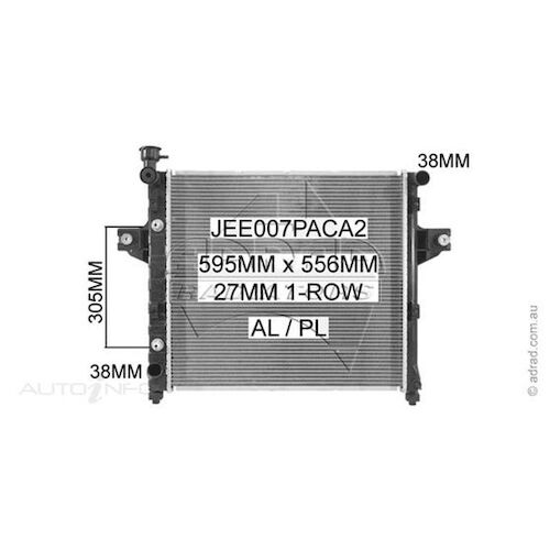 Adrad Radiator - JEE007PACA2