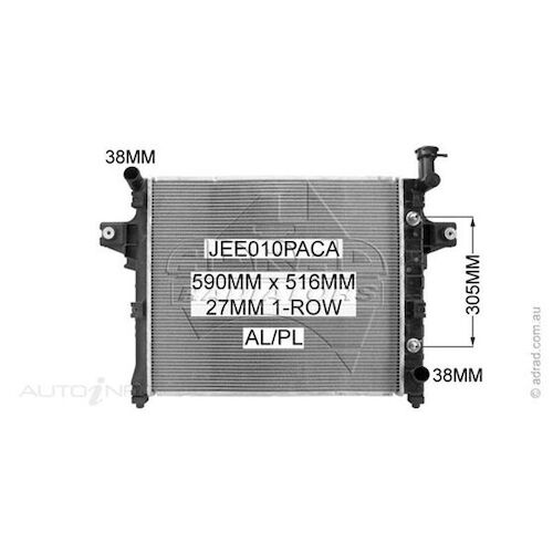 Adrad Radiator - JEE010PACA