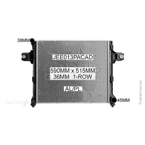 Adrad Radiator - JEE013PACAD