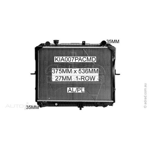 Adrad Radiator - KIA007PACMD