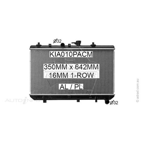 Adrad Radiator - KIA010PACM