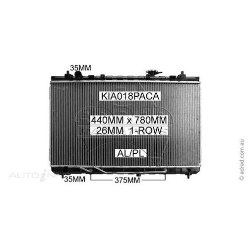 Adrad Radiator - KIA018PACA