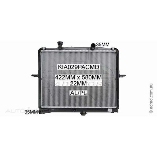 Adrad Radiator - KIA029PACMD