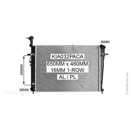 Adrad Radiator - KIA032PACA