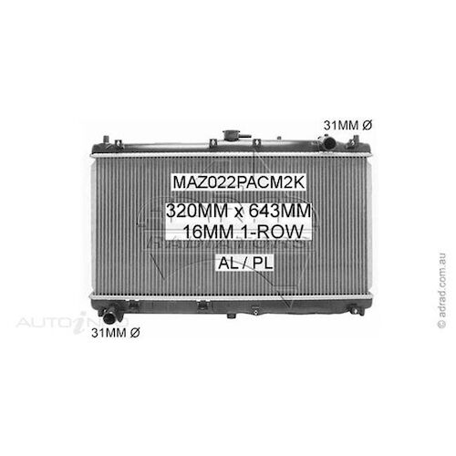 Adrad Radiator - MAZ022PACM2K