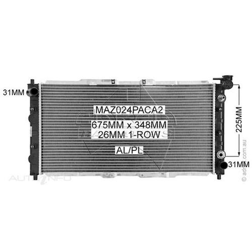 Adrad Radiator - MAZ024PACA2