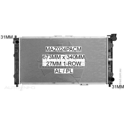 Adrad Radiator - MAZ024PACM
