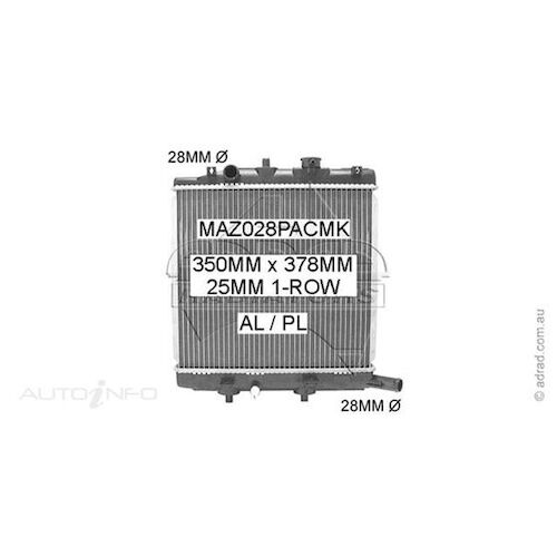 Adrad Radiator - MAZ028PACMK