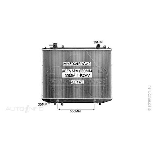 Adrad Radiator - MAZ034PACA2
