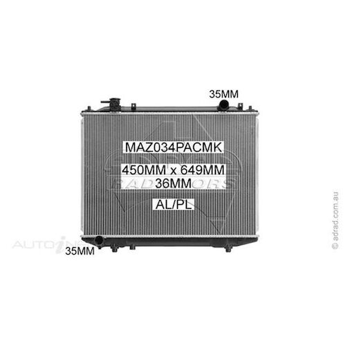 Adrad Radiator - MAZ034PACMK