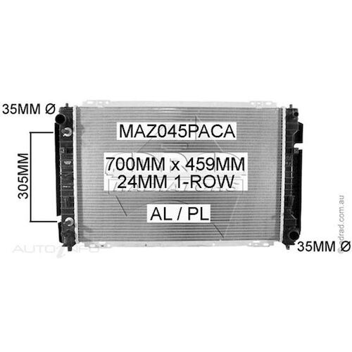 Adrad Radiator - MAZ045PACA