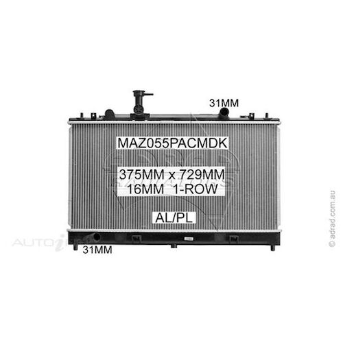 Adrad Radiator - MAZ055PACMDK