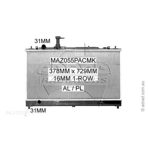 Adrad Radiator - MAZ055PACMK
