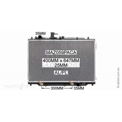 Adrad Radiator - MAZ059PACA