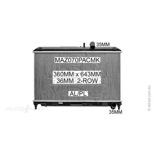 Adrad Radiator - MAZ070PACMK