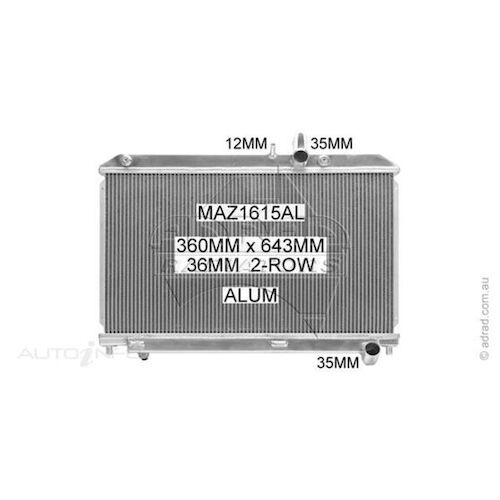 Adrad Radiator - MAZ1615AL
