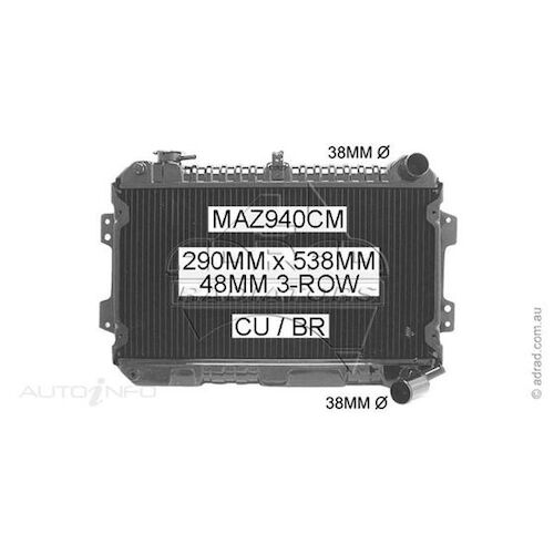 Adrad Radiator - MAZ940CM