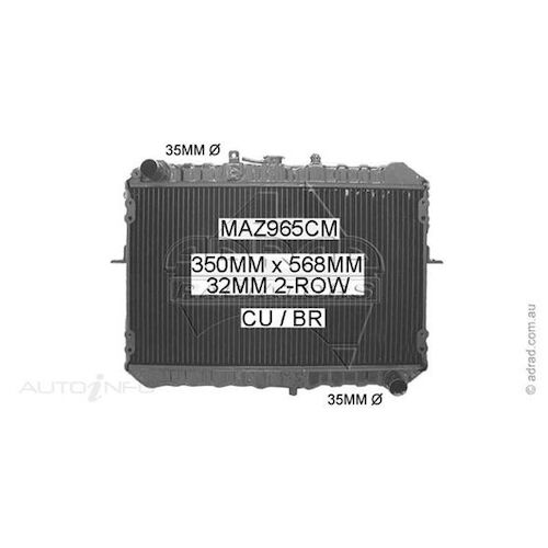 Adrad Radiator - MAZ965CM