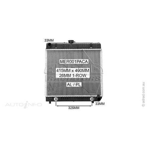 Adrad Radiator - MER001PACA