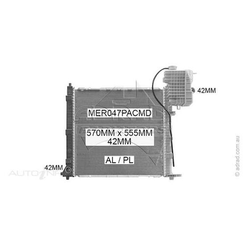 Adrad Radiator - MER047PACMD
