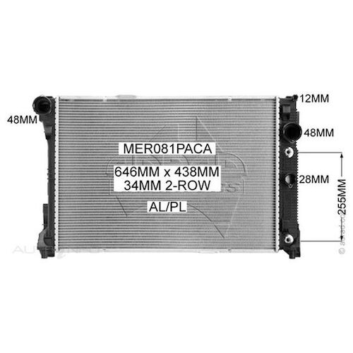 Adrad Radiator - MER081PACA