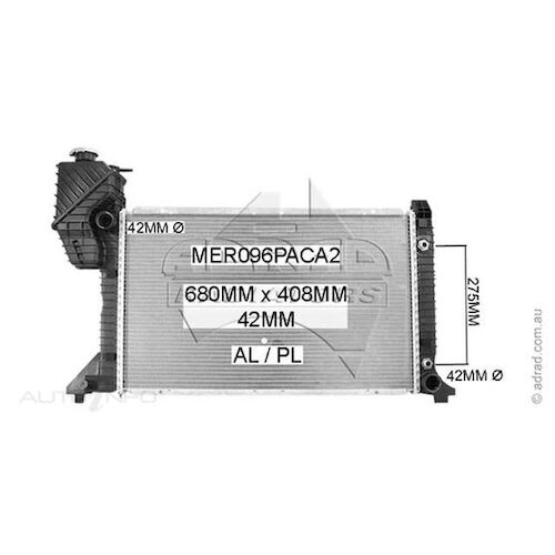 Adrad Radiator - MER096PACA2