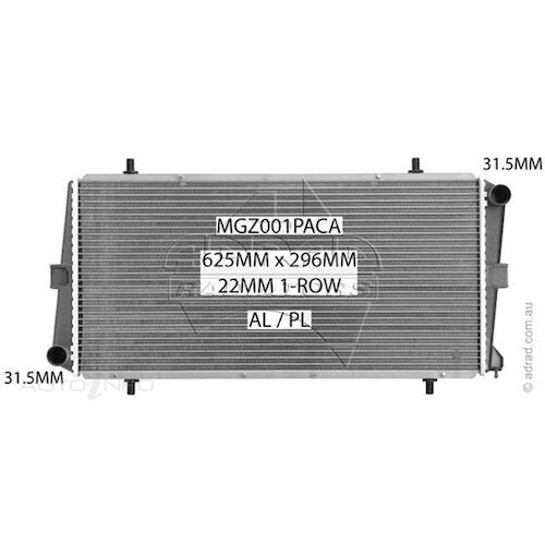 Adrad Radiator - MGZ001PACA