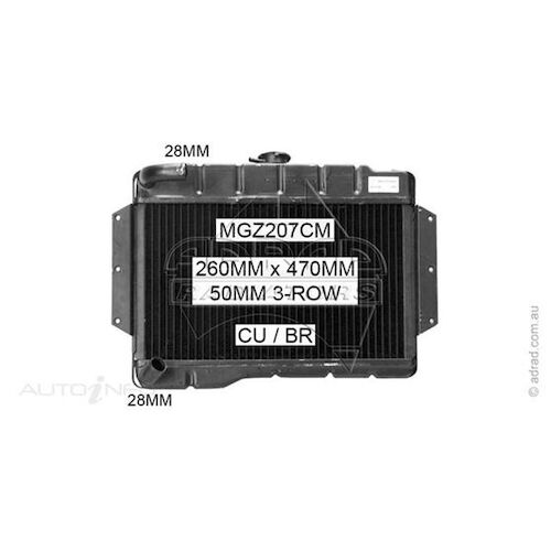 Adrad Radiator - MGZ207CM