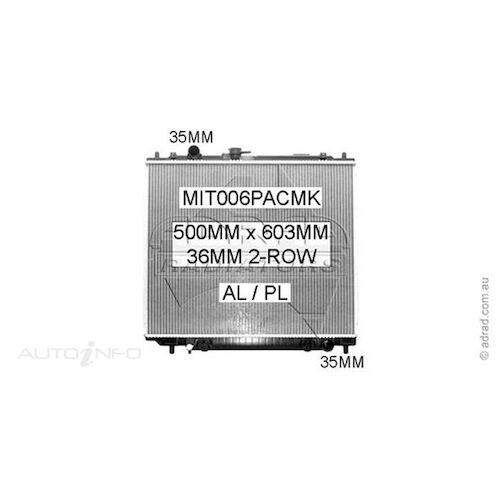 Adrad Radiator - MIT006PACMK