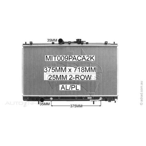 Adrad Radiator - MIT009PACA2K