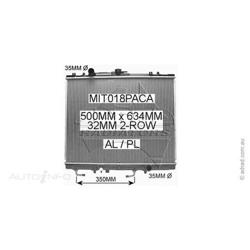 Adrad Radiator - MIT018PACA