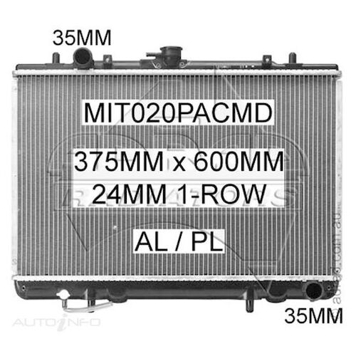 Adrad Radiator - MIT020PACMD