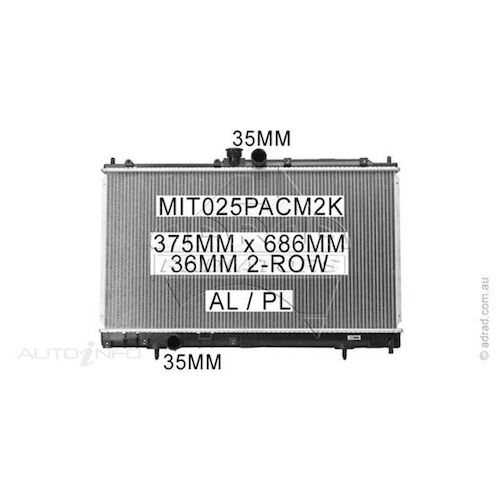 Adrad Radiator - MIT025PACM2K