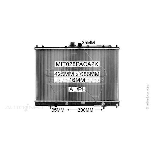 Adrad Radiator - MIT028PACA2K
