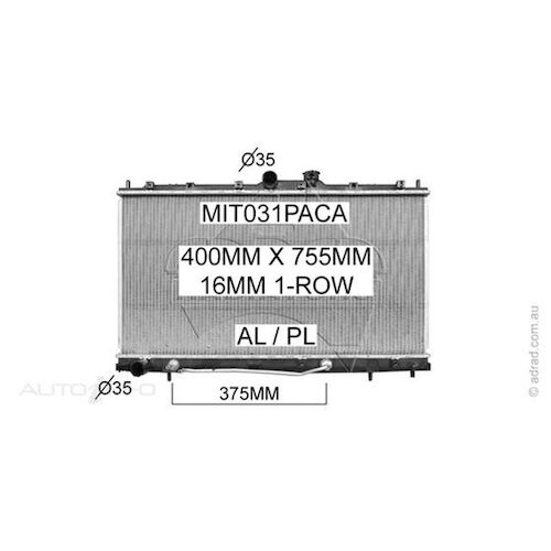 Adrad Radiator - MIT031PACA
