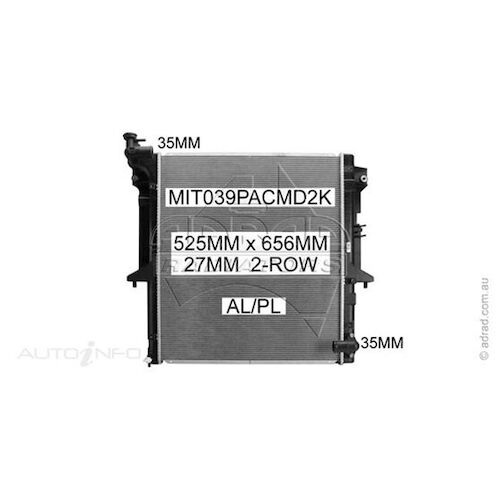 Adrad Radiator - MIT039PACMD2K