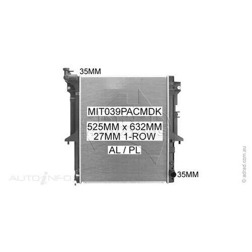 Adrad Radiator - MIT039PACMDK