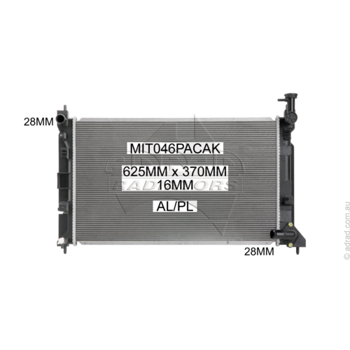 Adrad Radiator - MIT046PACAK