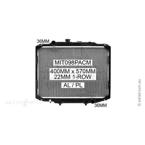 Adrad Radiator - MIT098PACM