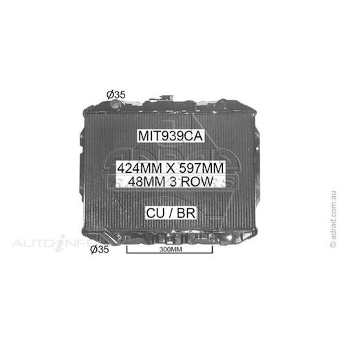 Adrad Radiator - MIT939CA