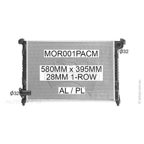 Adrad Radiator - MOR001PACM