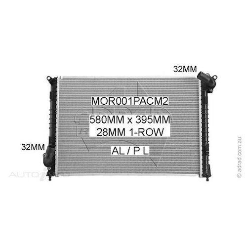 Adrad Radiator - MOR001PACM2