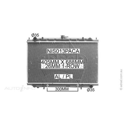 Adrad Radiator - NIS013PACA