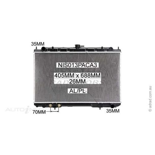 Adrad Radiator - NIS013PACA3