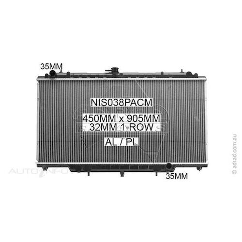 Adrad Radiator - NIS038PACM