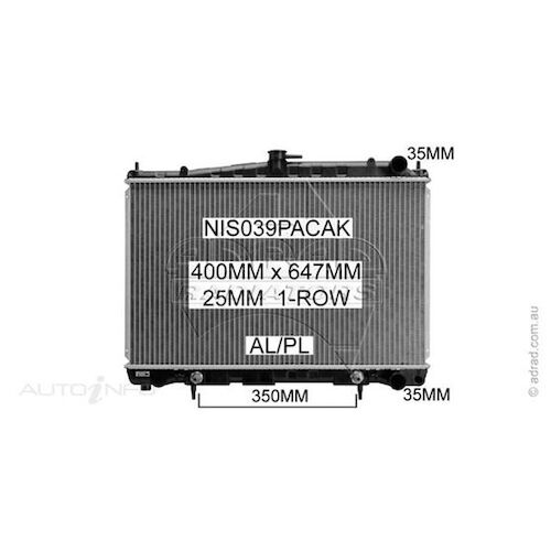 Adrad Radiator - NIS039PACAK