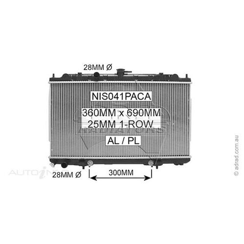 Adrad Radiator - NIS041PACA