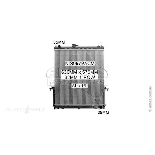 Adrad Radiator - NIS057PACM