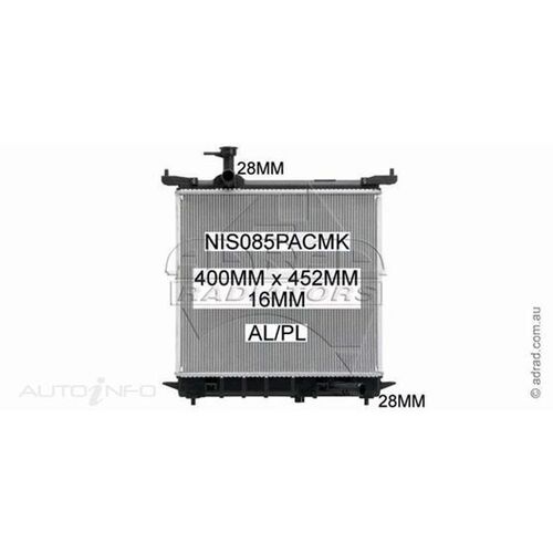 Adrad Radiator - NIS085PACMK
